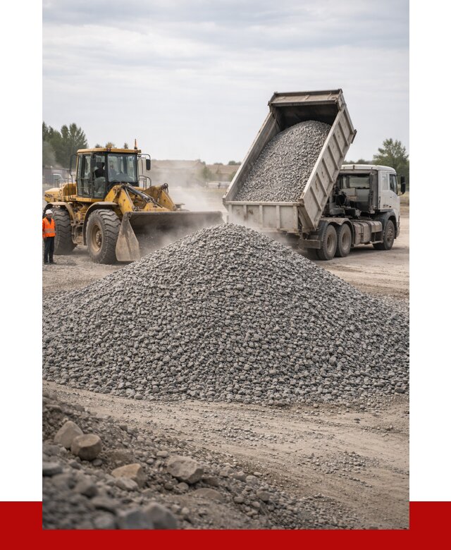 Купить щебень с доставкой в Туймазах от 2548 руб. | ПРОНЕРУДТмз