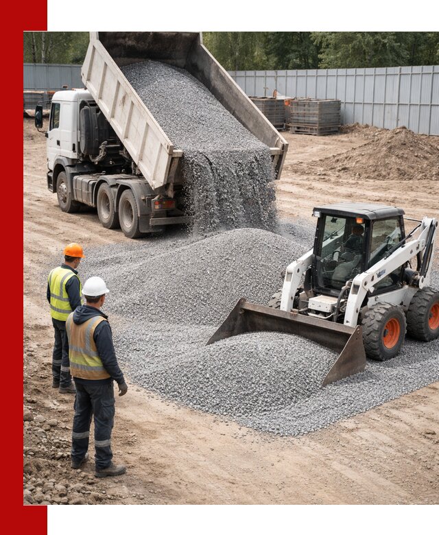 Доставка и продажа гранитного щебня фракции 0-5 в Туймазы