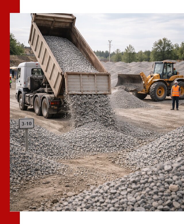 Гранитный щебень фракции 3–10: доставка и продажа в Туймазах