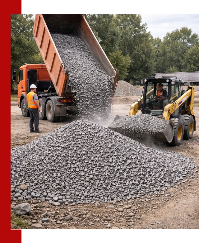 Купить гранитный щебень фракции 5–10 в Туймазах с доставкой