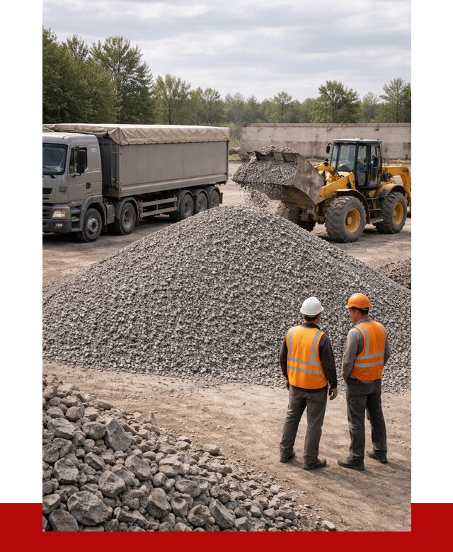 Гранитный щебень фракция 5-20 в Туймазах от 4280 руб | ПРОНЕРУДТмз