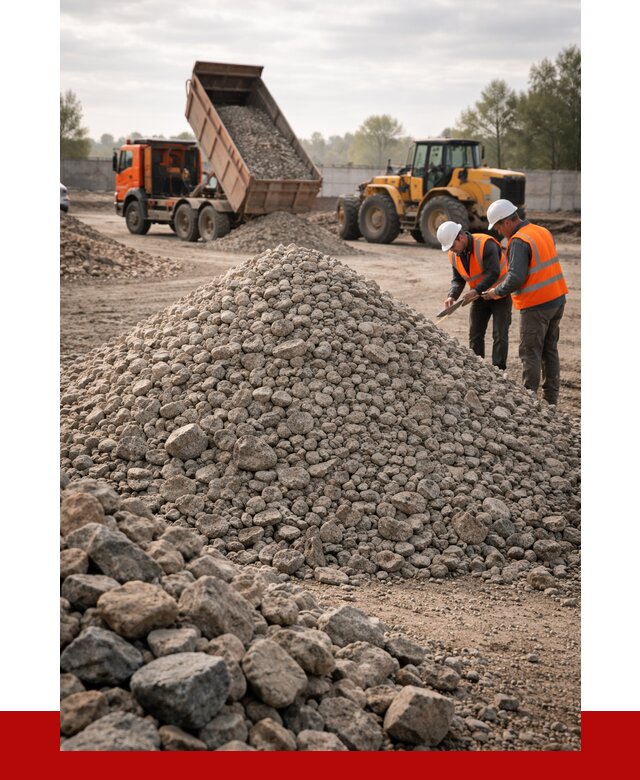 Гранитный щебень фракция 40-70 в Туймазах от 2548 руб ПРОНЕРУДТмз