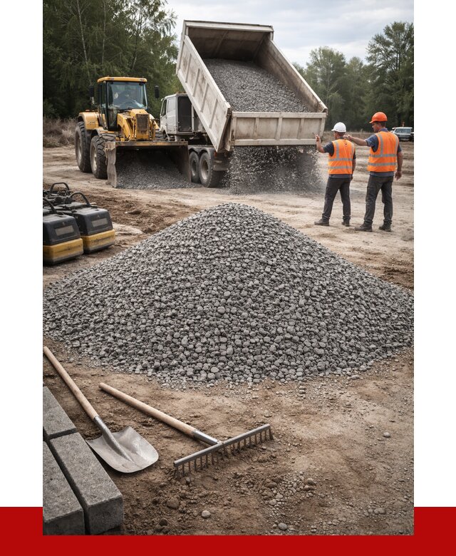 Гравийный щебень купить в Туймазах от 2242 р. ПРОНЕРУДТмз