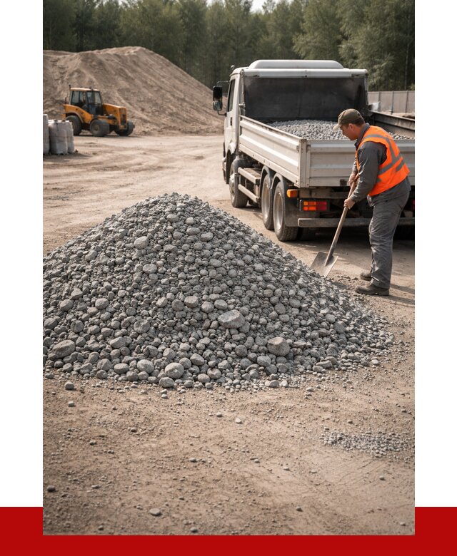 Гравийный щебень фракция 5-10 в Туймазах от 2242 р. | ПРОНЕРУДТмз