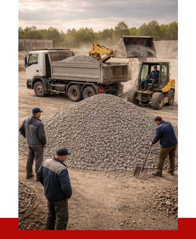 Гравийный щебень фракция 5-20 в Туймазы от 2446 р. ПРОНЕРУДТмз