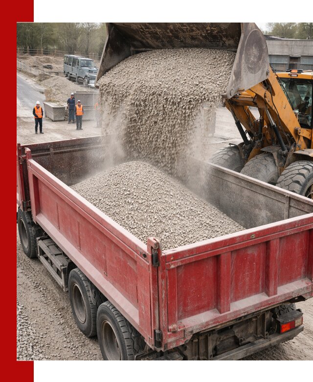 Купить известняковый щебень фракции 0-5 с доставкой в Туймазах