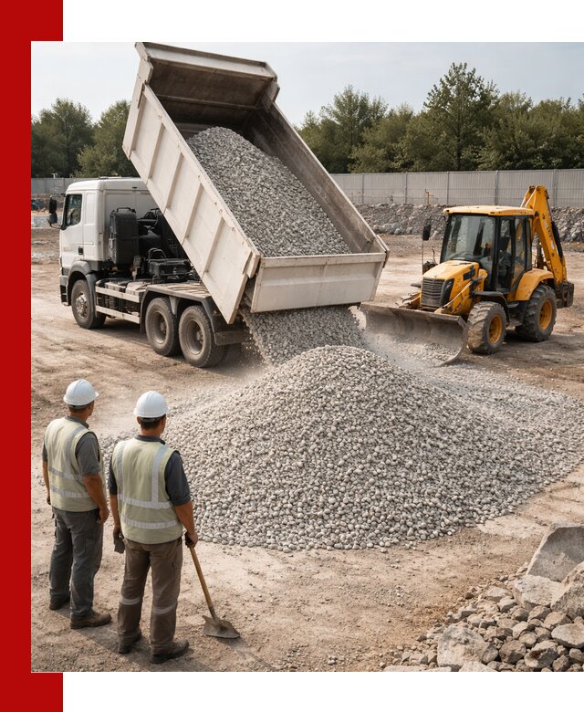 Купить известняковый щебень фракции 5–10 мм с доставкой в Туймазах