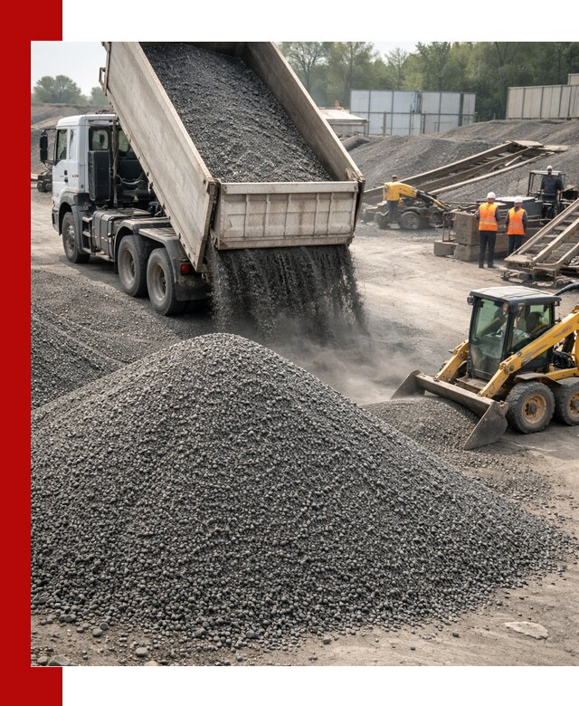 Вторичный щебень фракция 0–5 с доставкой в Туймазах