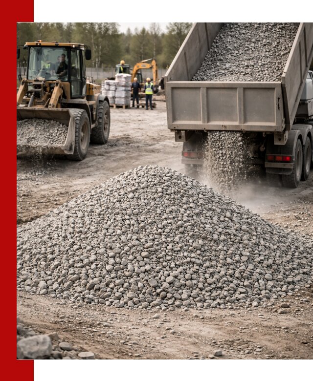 Вторичный щебень фракции 5-20 в Туймазах — доставка и продажа крупнотоннажно