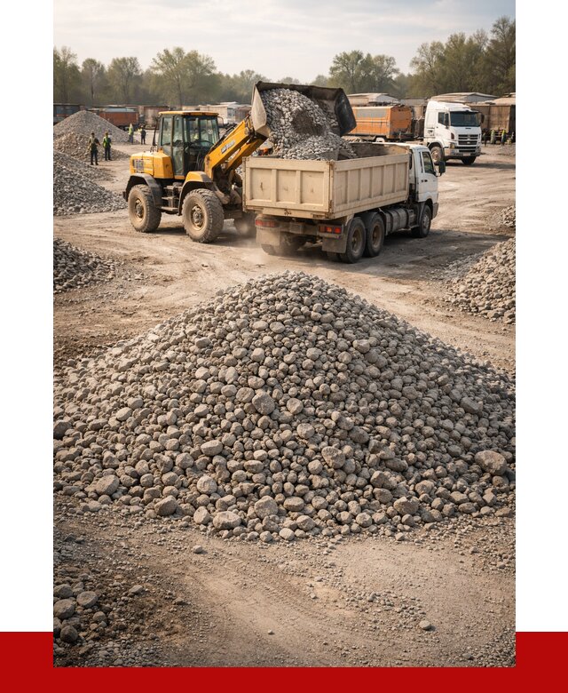 Вторичный щебень фракция 40-70 в Туймазах от 1773 р, ПРОНЕРУДТмз