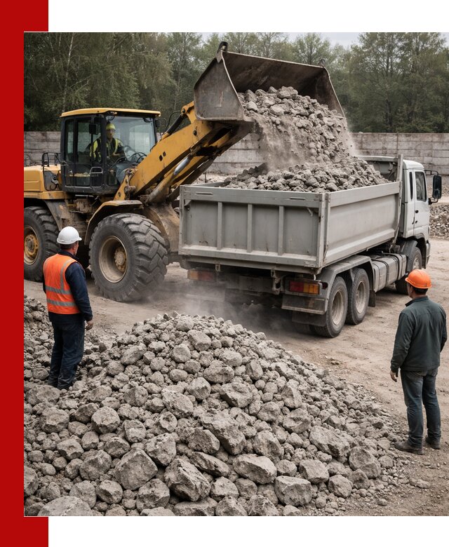 Вторичный щебень фракция 70–150 в Туймазы с доставкой