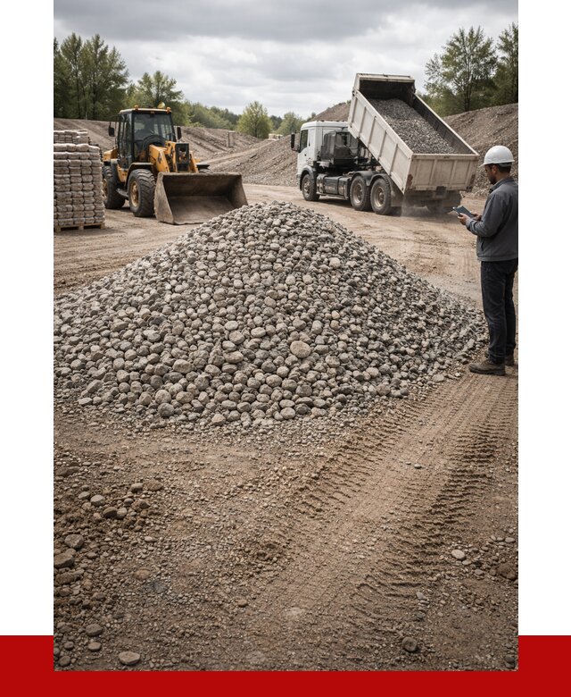 Купить бетонный щебень в Туймазы, от 3261 р. ПРОНЕРУДТмз