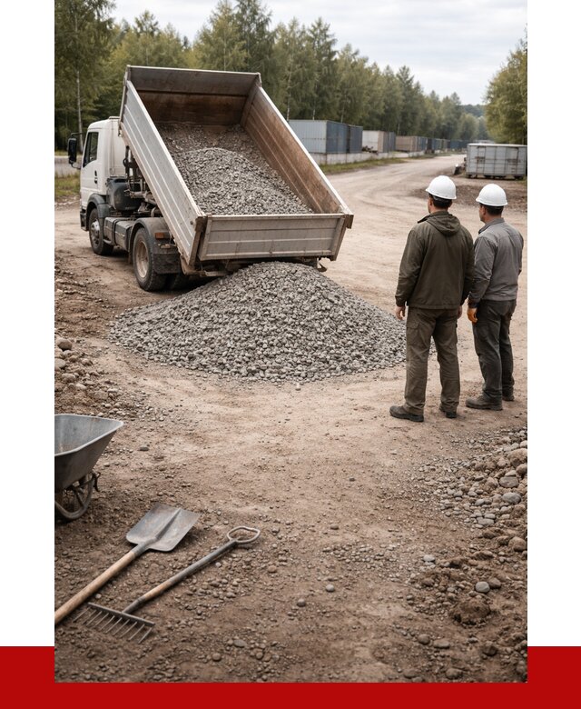 Бетонный щебень фракция 5-20 в Туймазах от 3261 р., ПРОНЕРУДТмз