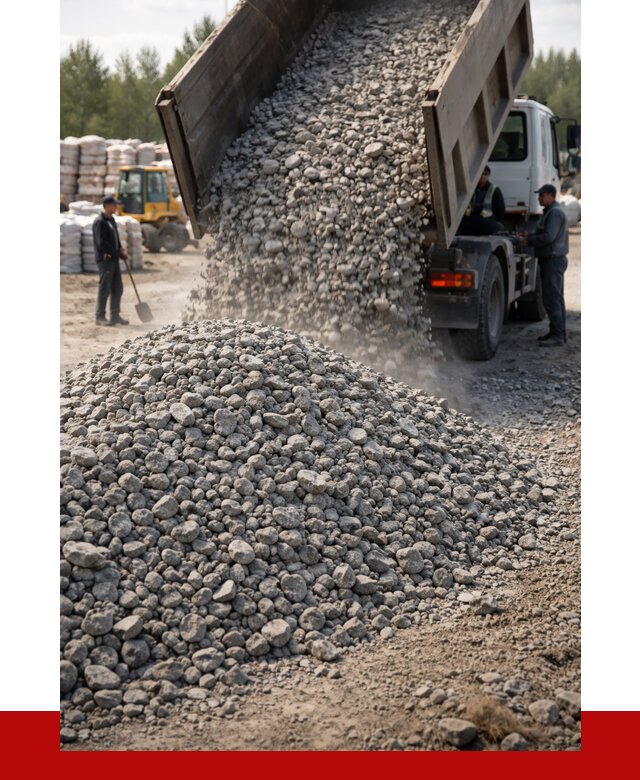 Бетонный щебень фракция 40-70 в Туймазах от 1834 р. ПРОНЕРУДТмз