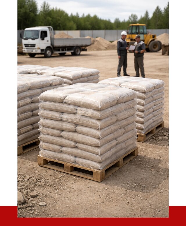 Карьерный песок в мешках в Туймазах от 1223 р. - ПРОНЕРУДТмз