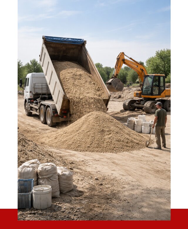 Купить речной песок в Туймазах от 1223 р. за куб | ПРОНЕРУДТмз