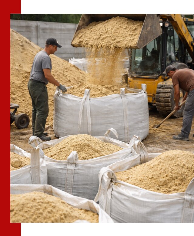 Поставка качественного песка для кладки в Туймазы