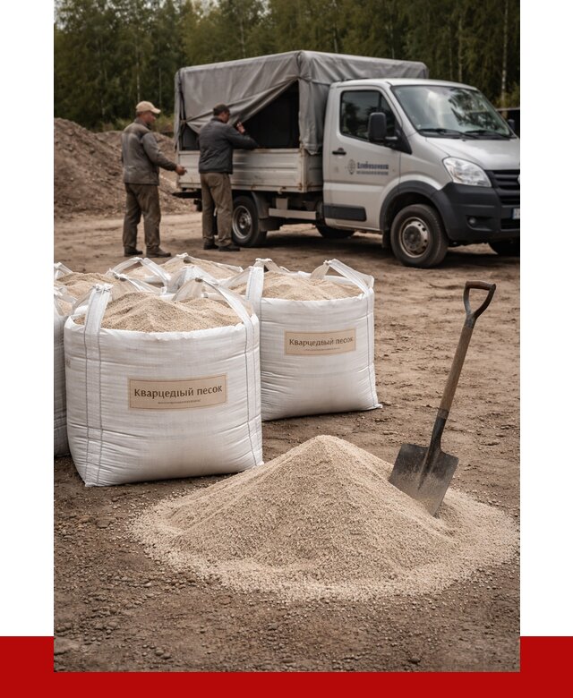 Кварцевый песок для пескоструя в Туймазах от 4586 р. | ПРОНЕРУДТмз
