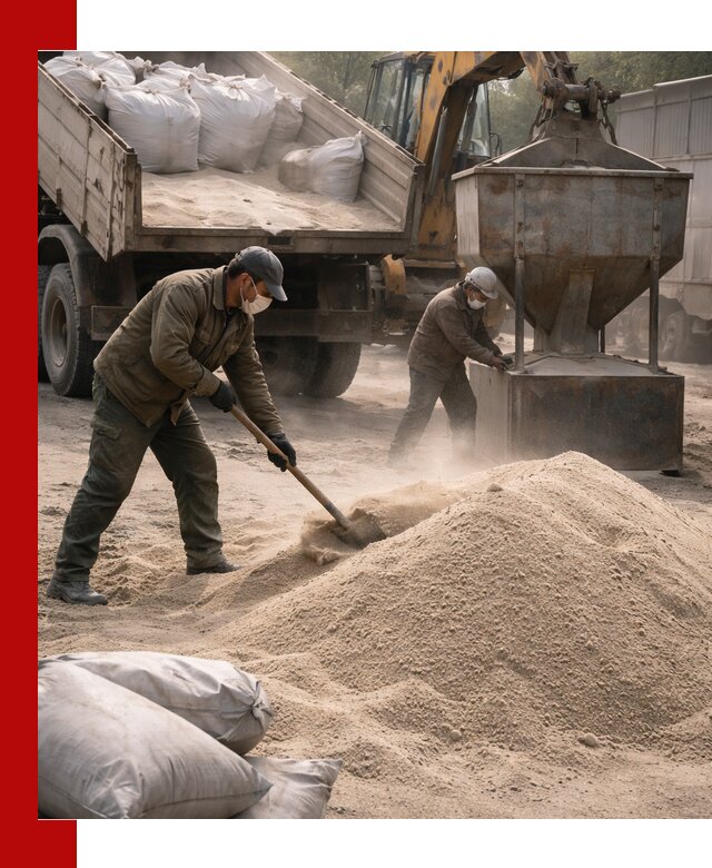 Кварцевый песок для пескоструя в Туймазах — доставка и качество