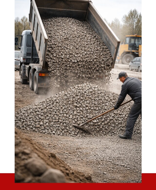 Гравий фракция 20-40 в Туймазах от 2548 р. доставка | ПРОНЕРУДТмз