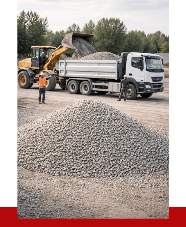 Купить мытый гравий в Туймазах от 3567 р, доставка ПРОНЕРУДТмз
