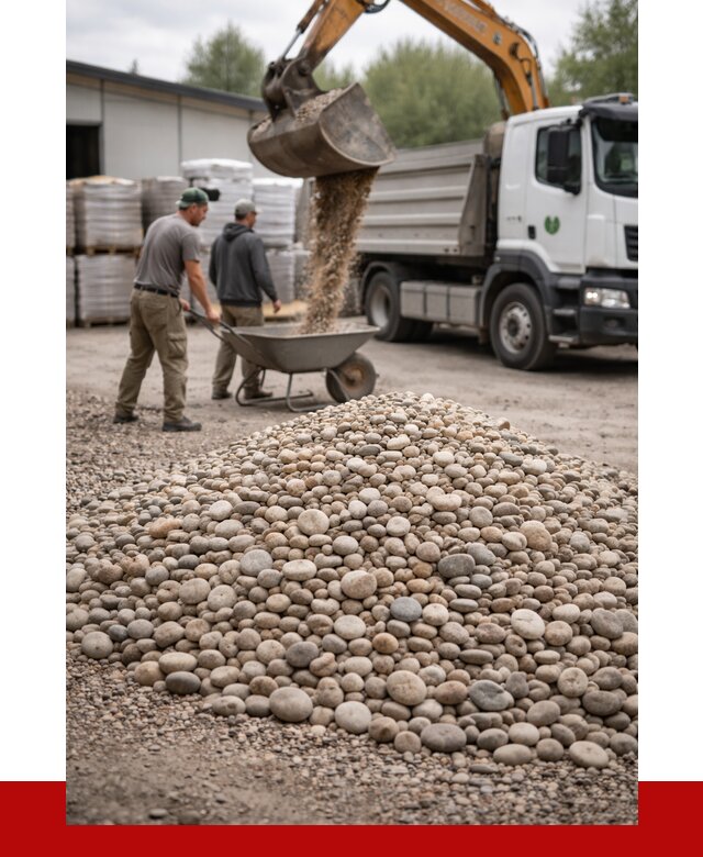 Галька декоративная в Туймазах от 3261 р. за куб | ПРОНЕРУДТмз