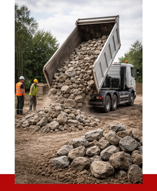 Купить булыжник в Туймазах с доставкой от 4586 р. за куб | ПРОНЕРУДТмз