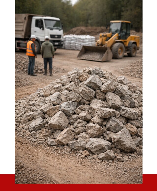 Купить бутовый камень с доставкой в Туймазах от 2344 р. | ПРОНЕРУДТмз
