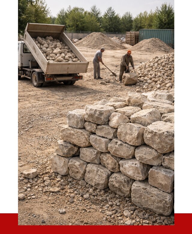 Бутовый камень известняковый в Туймазах от 4280 р. | ПРОНЕРУДТмз
