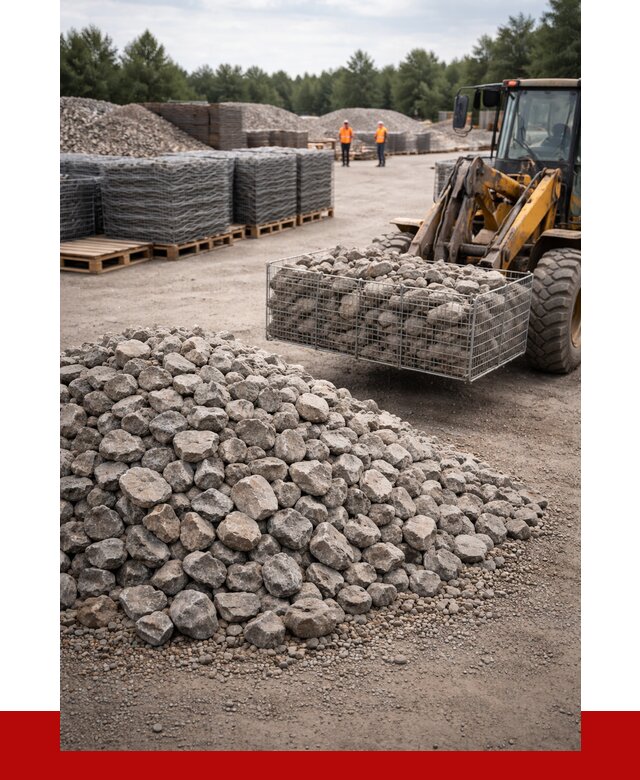 Камень для габионов фракция 70-150 в Туймазах от 4280 р. | ПРОНЕРУДТмз