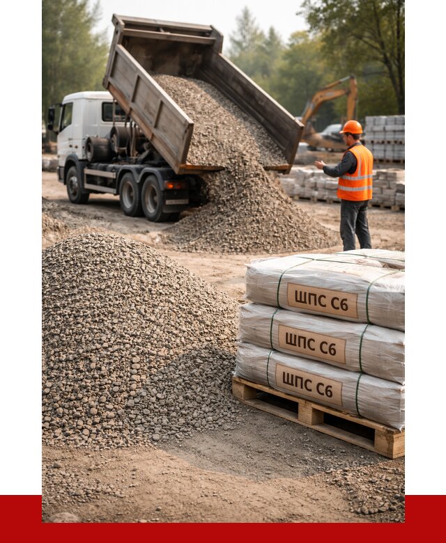 ЩПС С6 в Туймазах с доставкой от 2242 р. за куб | ПРОНЕРУДТмз
