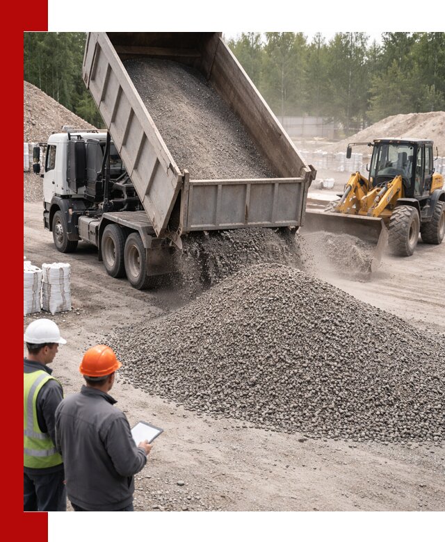 Доставка и продажа гранитного отсева 0-10 в Туймазах