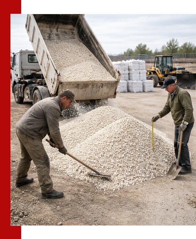 Мраморная крошка с доставкой и разгрузкой в Туймазы