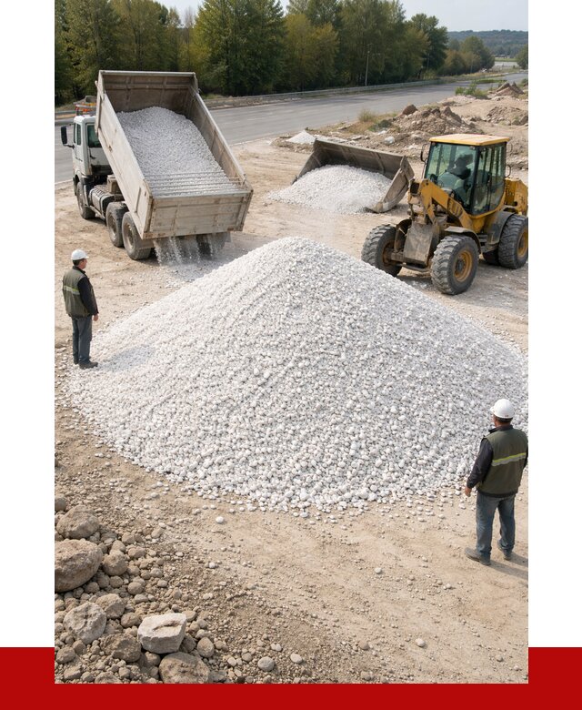 Белая мраморная крошка в Туймазы от 4280 р. с доставкой | ПРОНЕРУДТмз