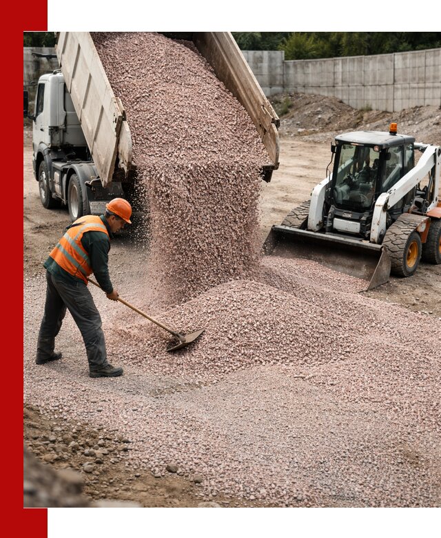 Крошка розовый гранит с доставкой в Туймазах от производителя