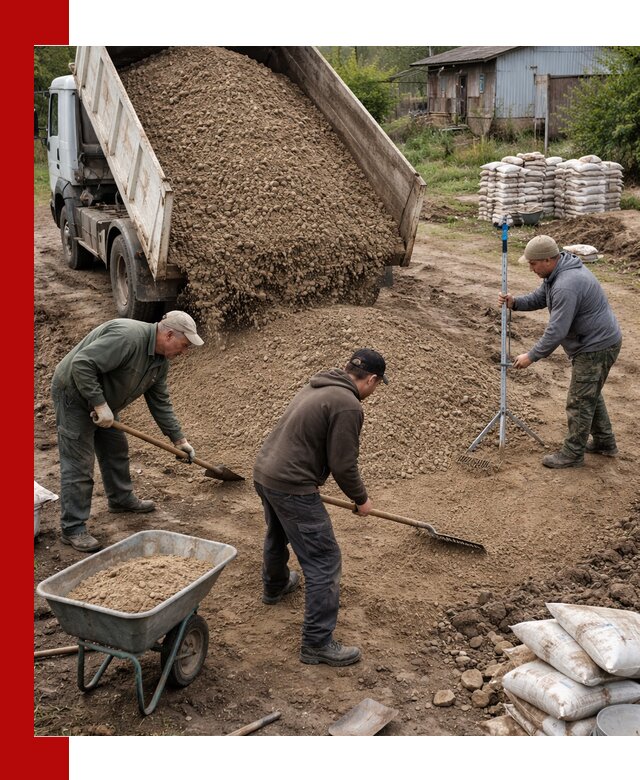 Керамзитовый песок с доставкой в Туймазах оптом и в розницу