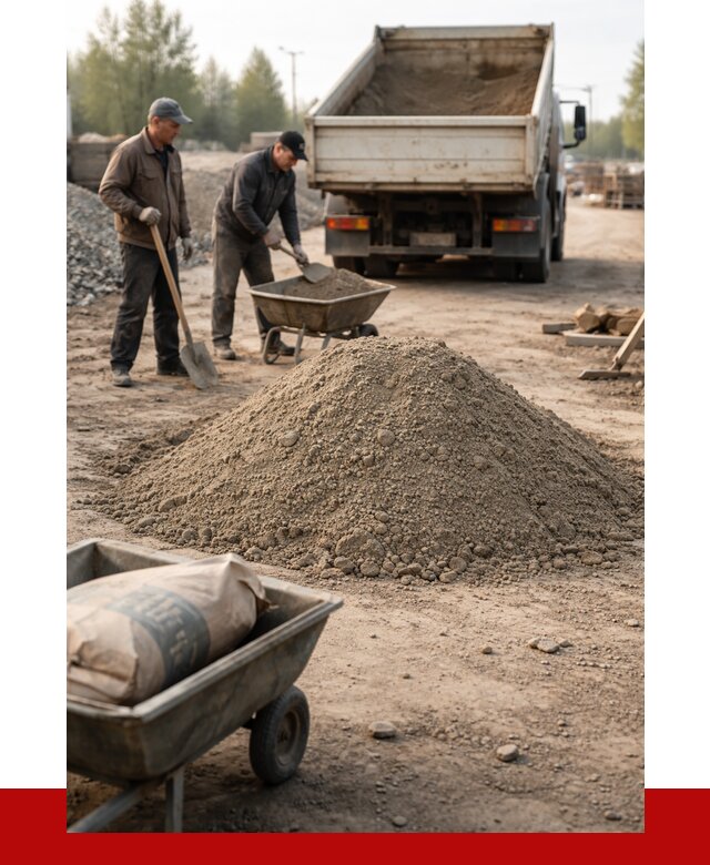 Цементно-песчаная смесь М150 в Туймазы от 4789 р. | ПРОНЕРУДТмз