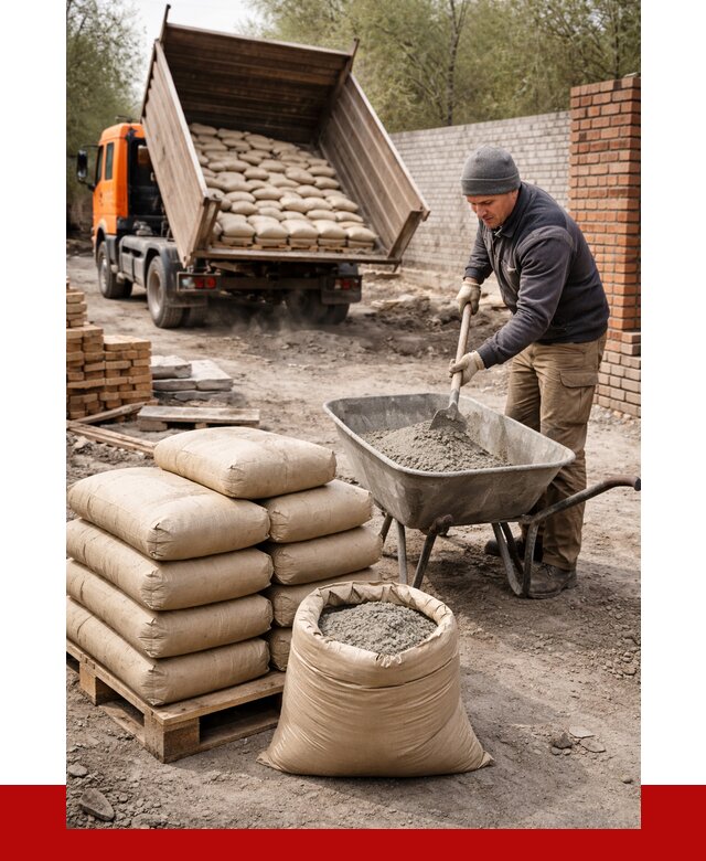 Купить сухую смесь для кладки в Туймазах от 1223 р. | ПРОНЕРУДТмз