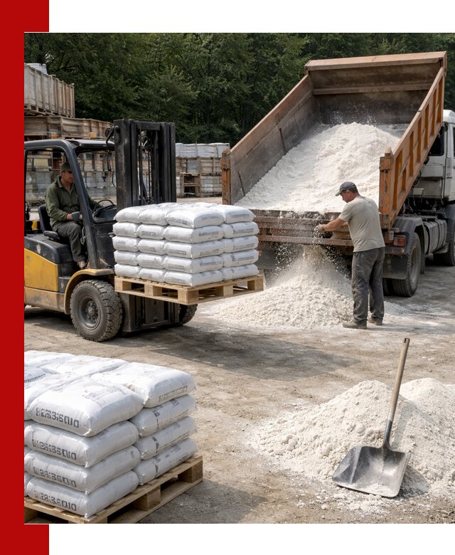 Доставка строительной извести оптом и в розницу в Туймазах