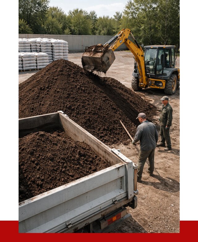 Растительный грунт с доставкой в Туймазах от 3261 р. | ПРОНЕРУДТмз