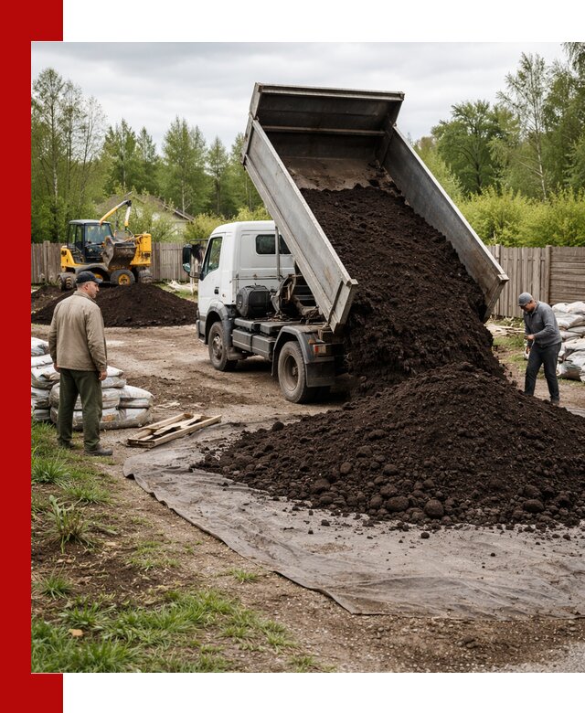 Доставка качественного почвогрунта в Туймазах оптом и в розницу