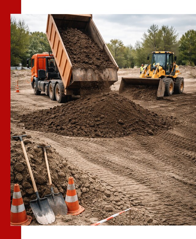 Поставка и доставка планировочного грунта в Туймазах