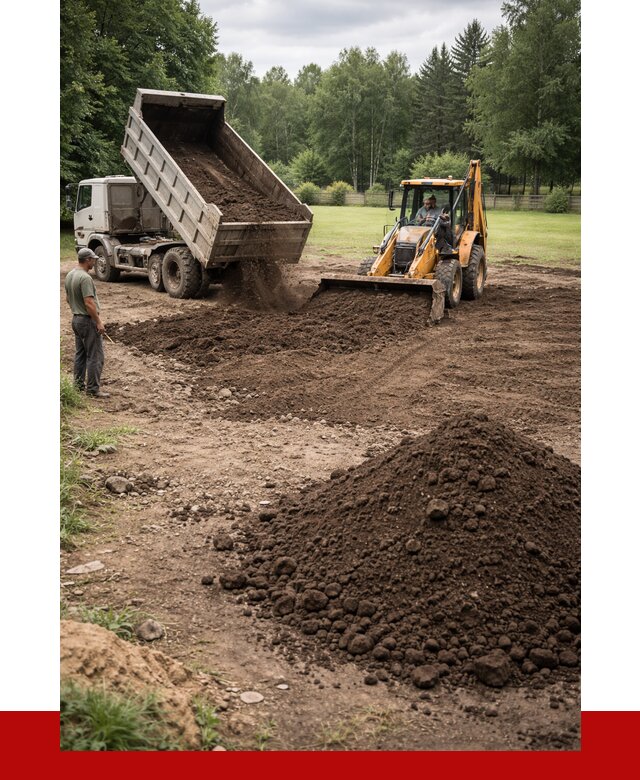 Грунт для выравнивания участка в Туймазах от 1223 р. | ПРОНЕРУДТмз