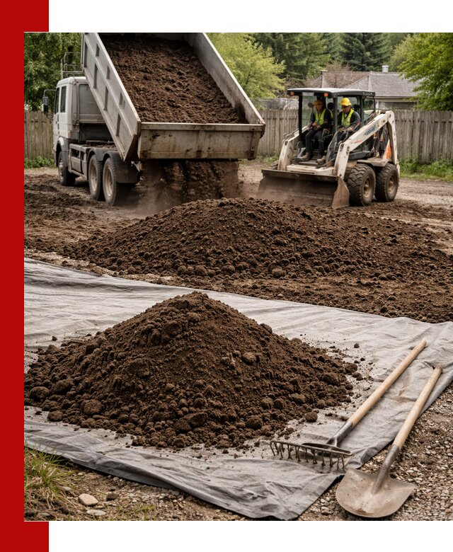 Грунт для отсыпки участка с доставкой в Туймазах