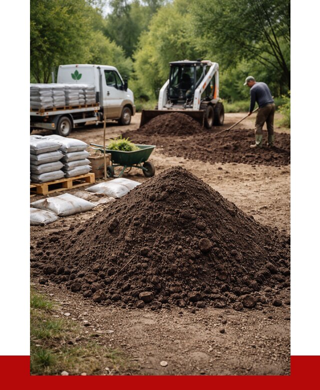 Грунт для озеленения с доставкой в Туймазах от 1834 р. | ПРОНЕРУДТмз