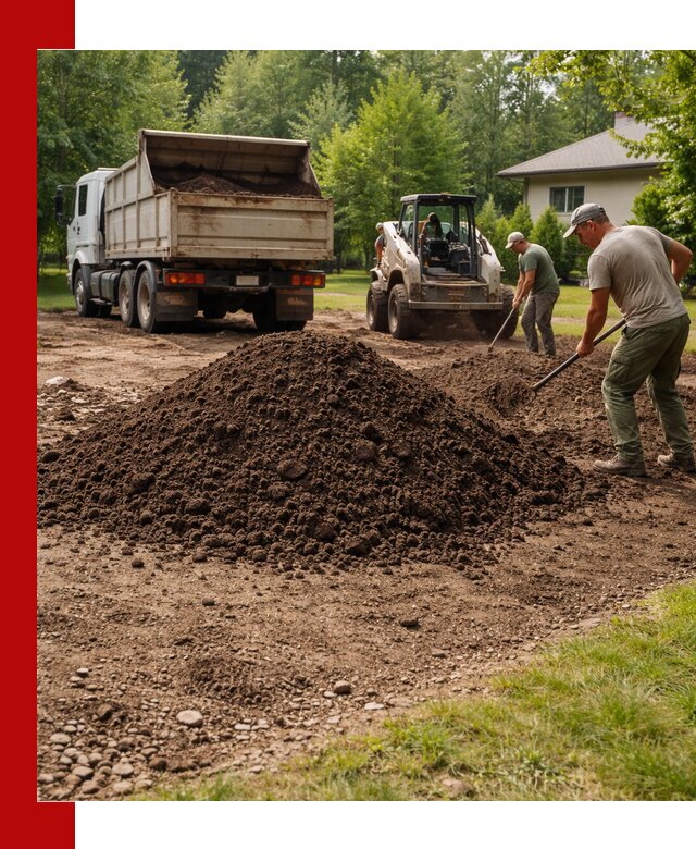 Доставка и укладка грунта для газона в Туймазах