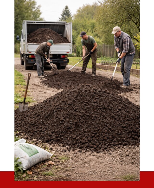 Купить землю для огорода в Туймазах от 3261 р./куб | ПРОНЕРУДТмз