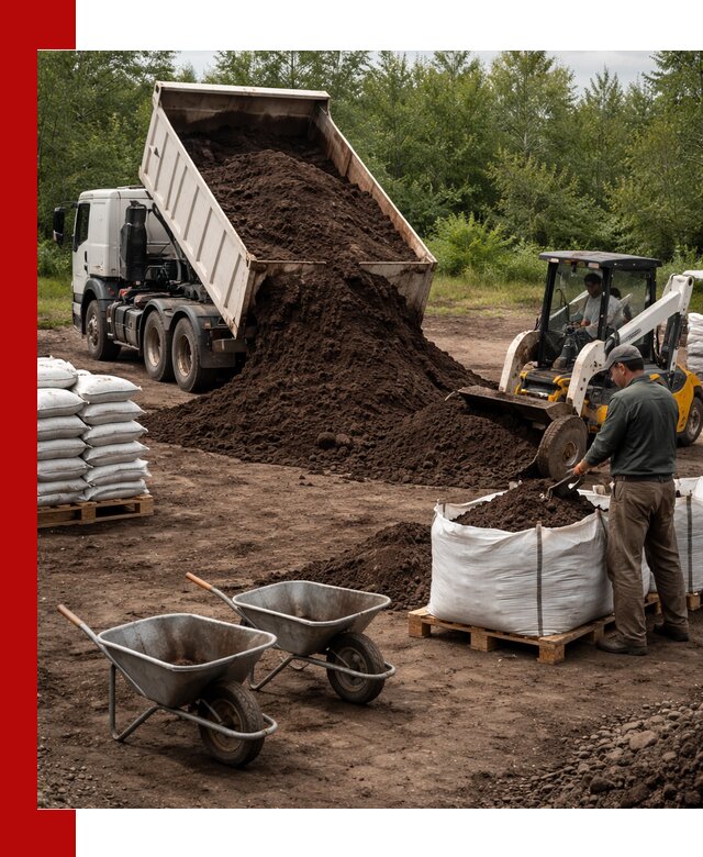 Доставка и продажа торфогрунта в Туймазах оптом и в розницу