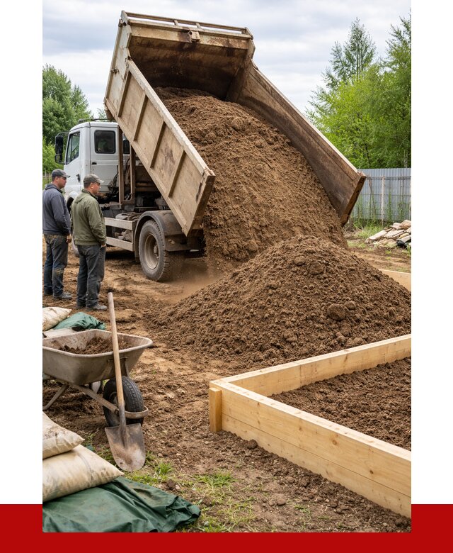Торфо песчаная смесь в Туймазах с доставкой от 1885 р. | ПРОНЕРУДТмз