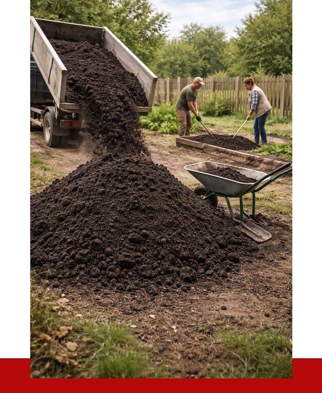 Купить чернозем для огорода в Туймазах от 2548 р. | ПРОНЕРУДТмз